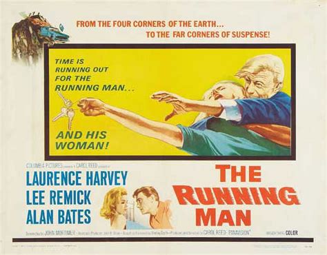 The Running Man POSTER (22x28) (1963) (Half Sheet Style A) - Walmart.com