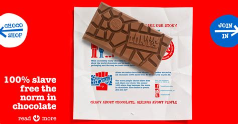 together we'll make chocolate 100% slave free - Tony's Chocolonely