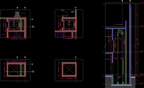 Elevator DWG Plan for AutoCAD • Designs CAD