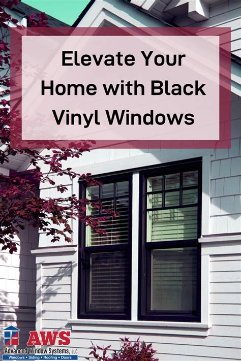 Elevate Your Home with Black Vinyl Windows | Black vinyl windows, Black trim exterior house ...