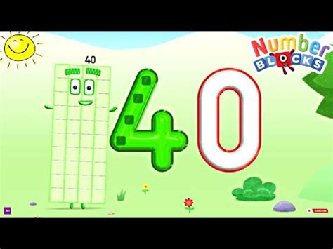 Numberblocks World App | Meet Numberblocks Forty | Number 40 | Learn Tracing | Educational Game ...