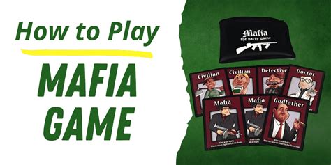 Mafia Game Rules and How to Play? - Bar Games 101