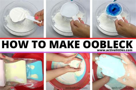 How to make Oobleck - Active Littles