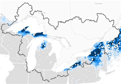 Mapping the Great Lakes: Snowfall in the snowbelt | Great Lakes Now