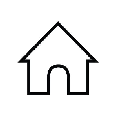 One Line Home Icon transparent PNG - StickPNG