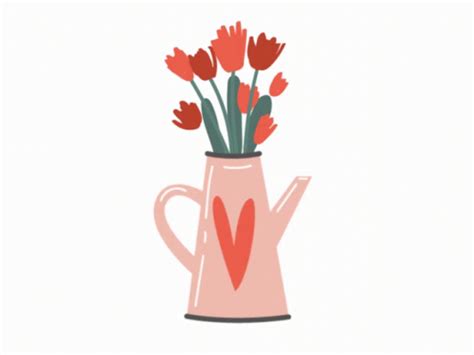 Happy International Womens Day Flower Vase GIF - Happy International Womens Day Flower Vase ...