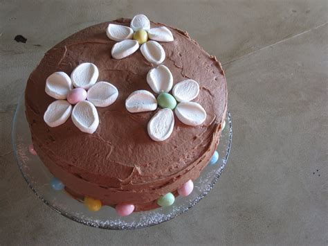 rfavoritethings: Flower Chocolate Cake