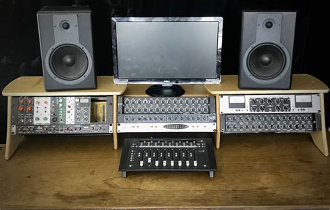12U Recording Studio Desk Rack System/ 12U Studio Rack/ Rack Gear/ Pro ...