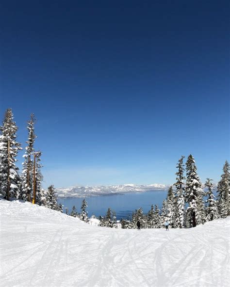 Skiing In Lake Tahoe - Overview & Map Of Lake Tahoe Ski Resorts