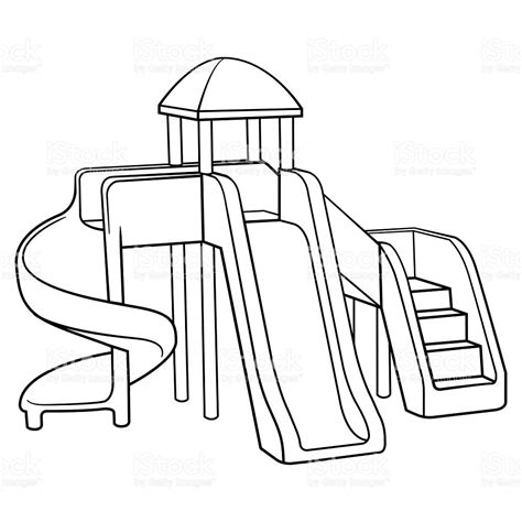 Playground Park Clipart Black And White | Images and Photos finder