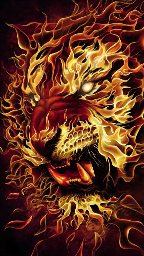 Lion Fire Wallpapers - Wallpaper Cave