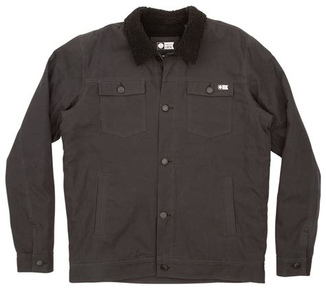 Salty Crew Bait Barge Jacket - Asphalt - Large - TackleDirect