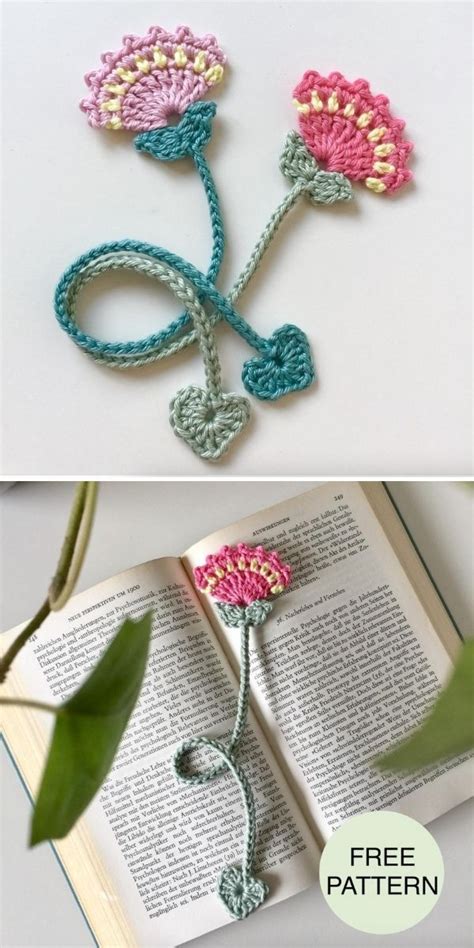 39 Easy Crochet Bookmarks for the Most Rapturous Book Lovers | Crochet bookmarks, Crochet ...