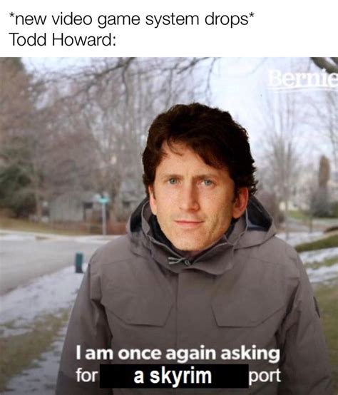 Planning to share a memorable meme with a buddy? These Todd Howard puns ...