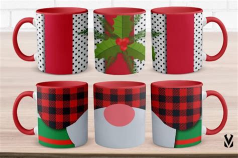 1 Sublimation Christmas Mug Designs Designs & Graphics