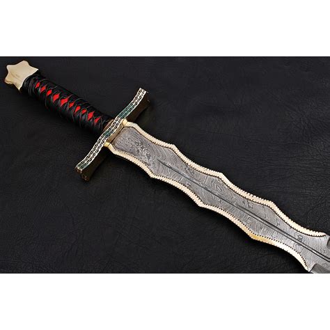 Damascus Sword // 1052 - Black Forge Knives - Touch of Modern