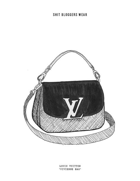 Louis Vuitton | Louis vuitton, Accessories design sketch, Bag illustration