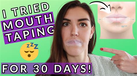 Mouth Taping Benefits (How to Mouth Tape For Better Sleep!) - Health Coach Kait | Insulin ...