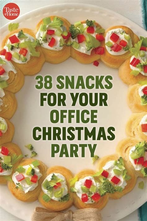 38 Festive Snacks for Your Office Christmas Party