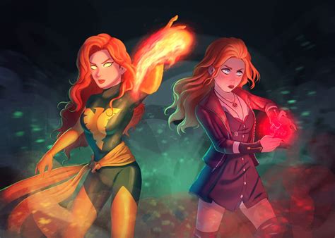 Artvengers Weekly: Scarlet Witch and Dark Phoenix | Marvel Amino