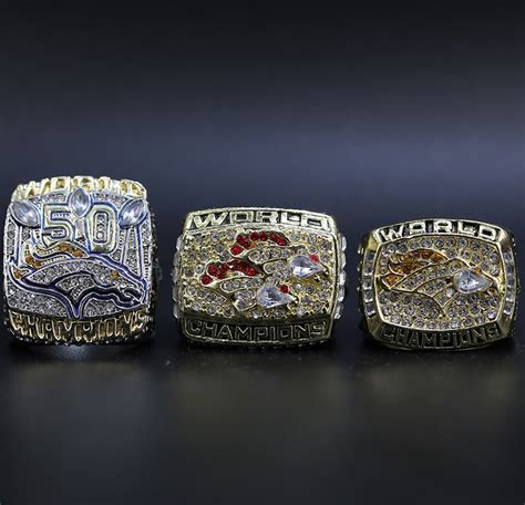 Denver Broncos Super bowl Championship Rings set – HYPERINGS