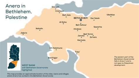 Bethlehem Palestine Map