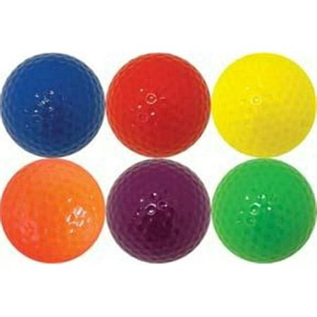 Olympia Sports GF061P 1 Dozen Colored Golf Balls - 2 each color - Walmart.com