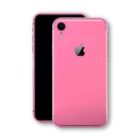 iPhone XR GLOSSY HOT PINK Skin | İphone xr, Iphone, Pink iphone