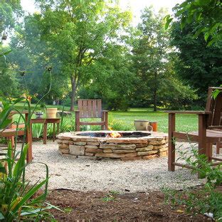 Pea Gravel Fire Pit | Houzz