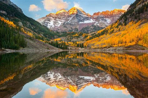 Picture USA Maroon Bells Colorado Nature Spruce Autumn Mountains | Tạo cảnh quan, Du lịch, Tours