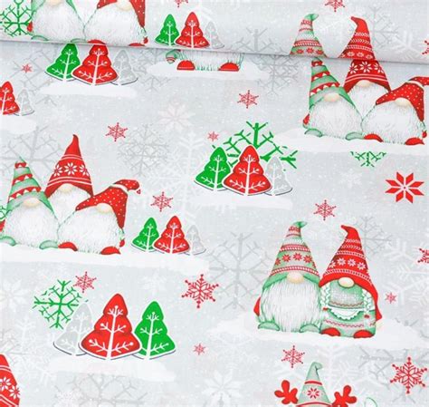 Christmas fabric by the yard Cotton fabric Kids fabric | Etsy