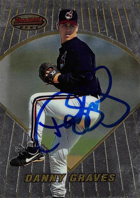 Danny Graves autographed Baseball Card (Cleveland Indians, SC) 1996 ...