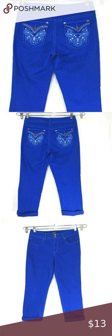 Nine West Capri Cropped Jeans Date Night Fit