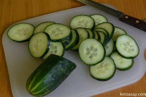 Net Carbs in Cucumbers: Is It Keto Friendly? - KetoASAP