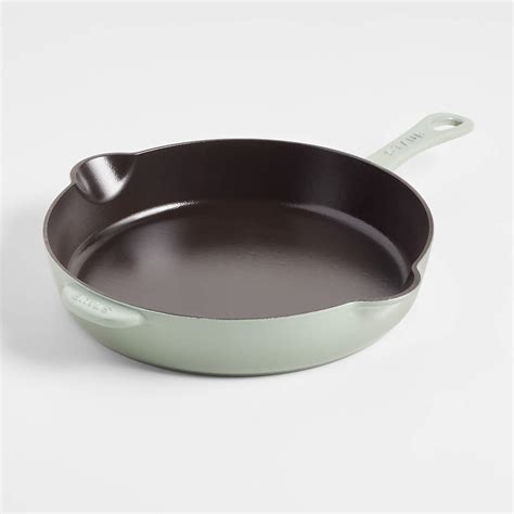 Staub 11" Eucalyptus Frying Pan + Reviews | Crate & Barrel Canada