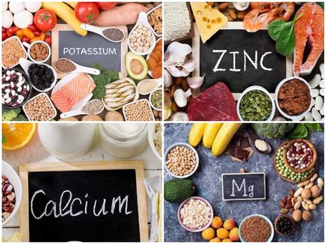 Minerals In Food Chart