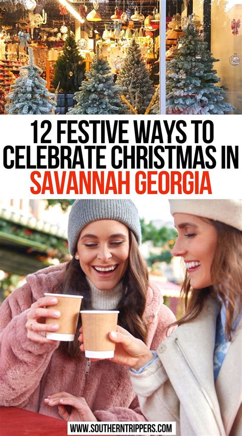 12 Festive Ways To Celebrate Christmas In Savannah, Georgia in 2023 | Savannah chat, Usa travel ...