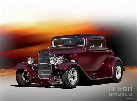 1932 Ford 'Deuce Du Jour' Coupe Photograph by Dave Koontz | Pixels