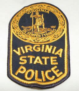 Virginia State Police Patch - New | eBay