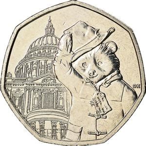 Fifty Pence 2019 Paddington Bear at St Paul's, Coin from United Kingdom - Online Coin Club