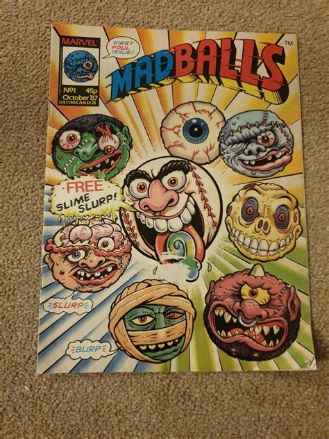 Boys Adventure Comics: Marvel UK's Madballs comic