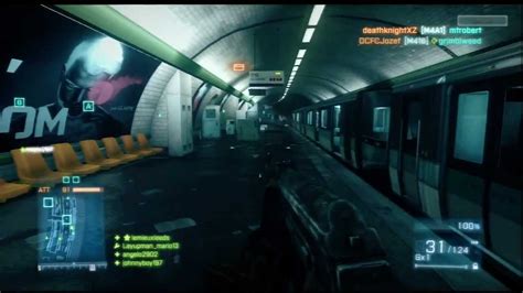 Battlefield 3 (PS3) Rush Operation Metro Beta Multiplayer Gameplay - YouTube