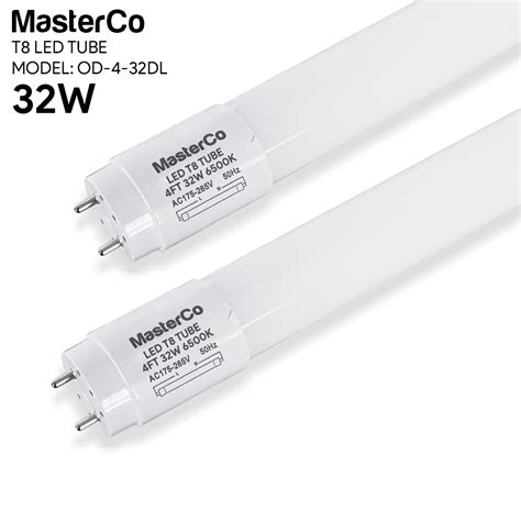 KM Lighting - Product - MasterCo T8 Led Tube 4FT 1.2M 32W Daylight (OD-4-32DL)