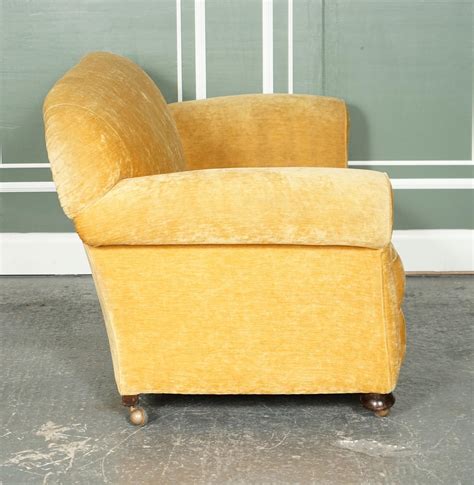 VICTORIAN COUNTRYHOUSE ORGINAL BEiGE FABRIC SOFA AND CLUB ARMCHAIRS SUITE For Sale at 1stDibs