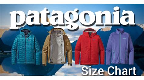 Patagonia Sizing Chart