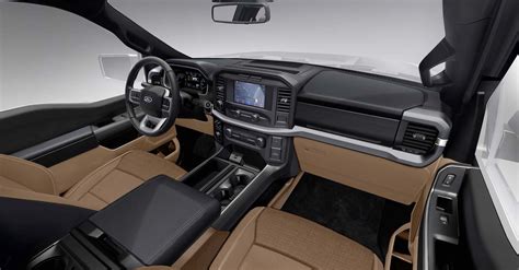 2021-ford-F-150-interior-XLT-two-tone - The Fast Lane Truck