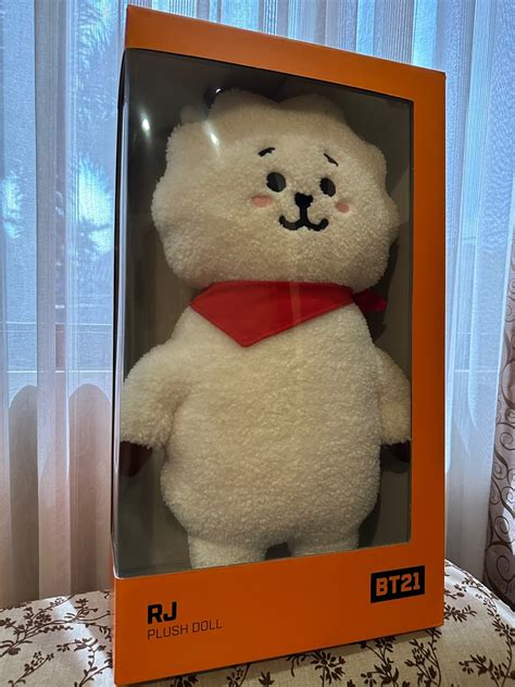 BT21 RJ Jumbo Plush Doll, Hobbies & Toys, Toys & Games on Carousell