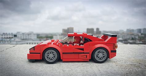 HD wallpaper: LEGO, Ferrari, Ferrari F-40, motors, Motorsport ...