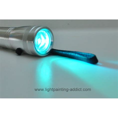 3W RGB 10 Colors LED FlashLight