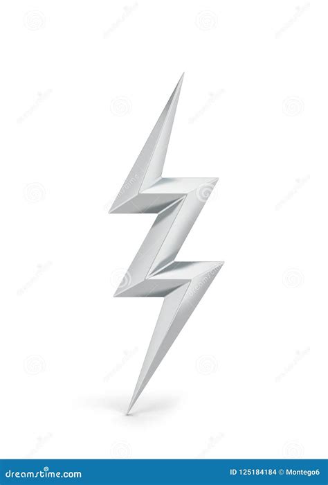 Lightning bolt symbol stock illustration. Illustration of flash - 125184184